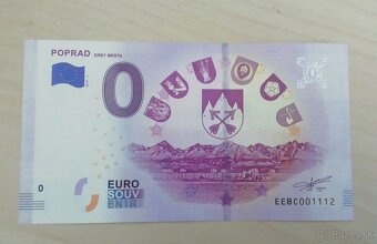 0€ suvenír Slovensko  2019 - 12