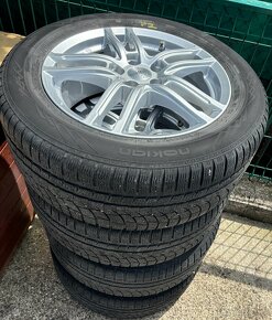 Predám 17''ALU DEZENT  5x108 pneu 235/55 R17 - 12