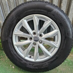 Atraktívna, orig. zimná sada AUDI - 5x112 r17 + 235/65 R17 - 12