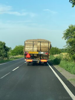 Vlečka na seno slamu lucerku  ďatelinu hranoly dosky - 12