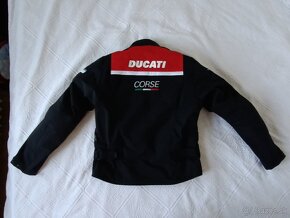 DUCATI CORSE Dainese tex bunda velkost 52 s vlozkou - 12