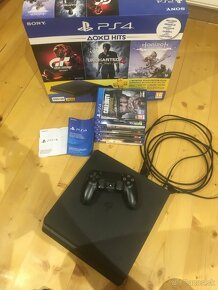 Predávam PS4 Slim + hry ako GTA COD - 12