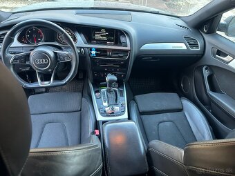 Predám Audi A4 B8 facelift 3.0 TDI Quattro Sline 180Kw - 12