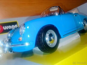 1:18 FORD GT 2018 a PORSCHE 356B cabriolet, Bburago - 12