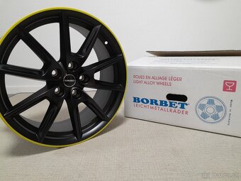 Alu disky R18 5x112 ET44 8J A Et48 Borbet Audi Škoda Seat Vw - 12