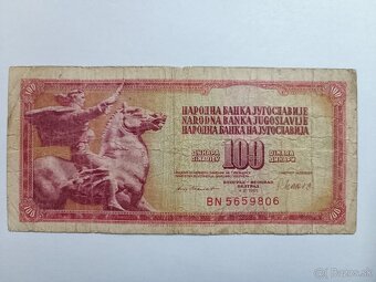 Lot bankovky Juholslávia 1965 UNC - 12