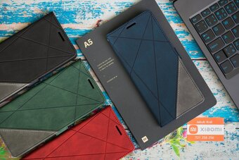 Dvojfarebné zatváracie puzdro pre Xiaomi, Redmi, Poco - 12