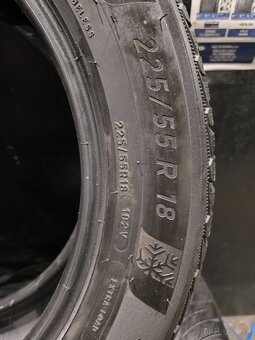 225/55 R18 Michelin zimne pneumatiky dot 2722 - 12