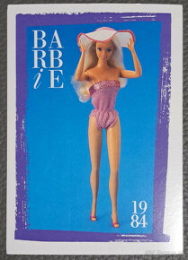 Na predaj zberatelske Barbie karticky roky 1980-89 - 12