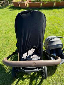 Kočík Cybex Simply Flower Dark Grey 2kombinacia - 12