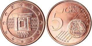 Euro centy 1+2+5 v Bankovej UNC kvalite - 12