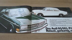 Prospekty Audi - Auto Union, NSU, DAF, BMW 60.-90. léta. - 12