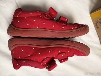 Barefoof platenky Protetika Roby red, 28 - 12