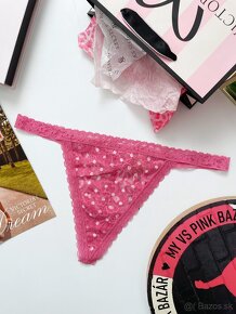 Victoria’s Secret PINK tanga nohavičky S - 12