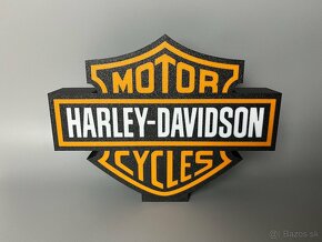 Harley Davidson LED Logo lampa - 12