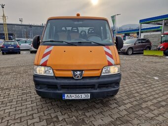 Predám Peugeot Boxer 2.8 HDI 3-stranný sklápač 7-miestny - 12