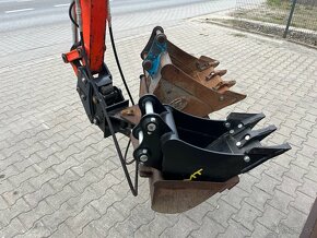 Minibager minirypadlo KUBOTA U27-4, JCB Yanmar Takeuchi - 12