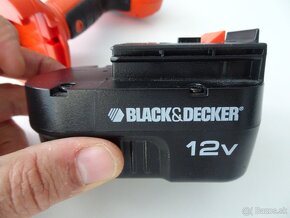 Predám kvalitnú AKU-VŔTAČKA/ŠRÓBOVAčKA+BATERIA Black Decker - 12