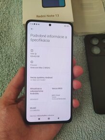 Xiaomi Redmi Note 13 Midnight Black 256GB,8GB RAM - 12