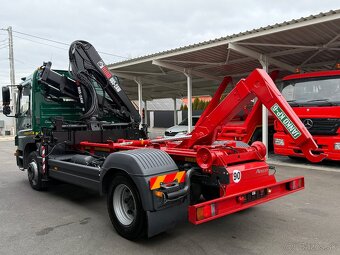 MERCEDES-BENZ ATEGO 1218 HÁKOVÝ NOSIČ HYDRAULICKÁ RUKA HIAB - 12