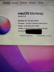 MacBook Air 13” 2017 500GB - 12