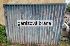 brána a bránička, plot, vstupná brána, dvojkrídlová brána - 12