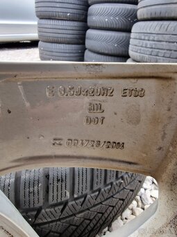 5x112 R20 + 255/45 R20 M+S zimné sada orig. AUDI - 12