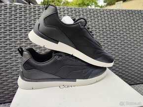 Calvin Klein - Tenisky, Úplne Nové , Black & White, 42 + Kra - 12