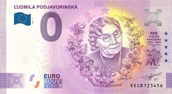 0 € / 0 euro souvenir bankovky 2022 - 12