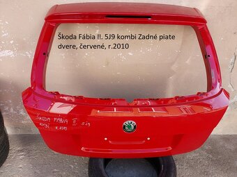 Škoda Fábia, Škoda Roomster - použité náhradné diely - 12