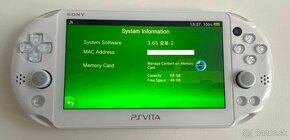 PS Vita 2000 ( Slim ) + 64gb - 12