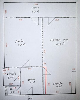 MIKELSSEN - Na prenájom 2 izbový byt s balkónom v 15 ročnej  - 12