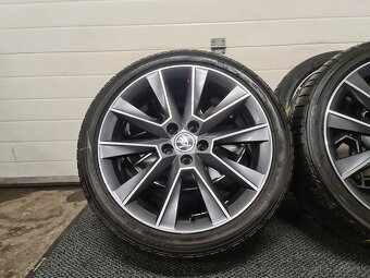 5X100 R17 ŠKODA+ LETNE PNEU 215/40 R17 - 12