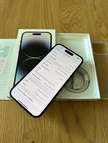 iPhone 14 Pro 256 gb Space Black v záruke + príslušenstvo - 12