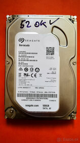 Predám 5 kusov HDD Seagate 500GB, 7200rpm, 3,5" - 12