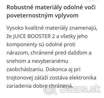 .prenosná nabíjačka Juice Booster .Elektromobil  1 na trhu - 12