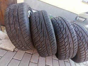 Zimná sada elektrónov VW Up 4x100 R15 s pneu Matador 185/55 - 12