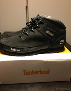 Timberland euro sprint mid hiker black nubuck veľkosť 50 - 12