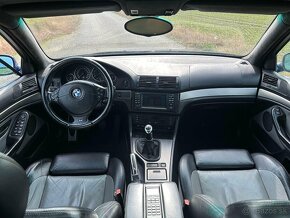 Bmw e39 m5, celokožený interiér - 12