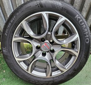 Atraktívna letná sada MAK - 5x110 R17 + KUMHO 215/55 r17 - 12