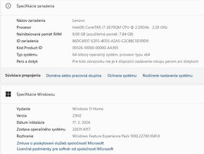 Lenovo L420, Intel i7-2670QM@ 2,2GHz, 8GB DDR3, 240GB SSD - 12