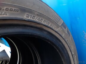 Zánovné zimné pneu 215/45R16 Kumho - 12