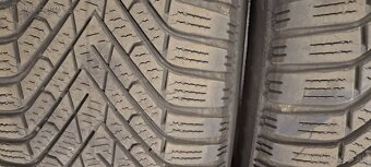 ZIMNÉ pneu 215/55 R17 98V XL dezén cca 5-6 mm LEN 35,- €/kus - 12