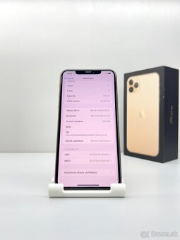 iPhone 11 PRO MAX GOLD NOVÁ BATÉRIA 100% ZDRAVIE - 12