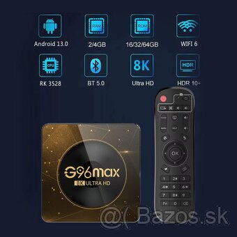 8K ULTRA HDTV Box G96 MAX Android 13 4/32GB SK - 12