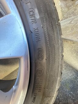 Hliníkové disky VW 5x112 R17 +pneu 225/45R17 - 12