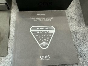 Oris Williams F1 Martini Racining Limited edition 500kusov - 12