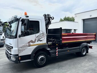 MERCEDES-BENZ ATEGO 816 VYKLÁPAČ HYDRAULICKÁ RUKA HIAB - 12