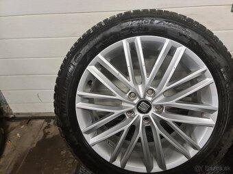 SEAT 5X112 R18 +ZIMNE PNEU 225/50 R18 - 12