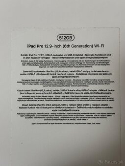 Apple iPad Pro 12.9 M2 512GB WI-FI - 12